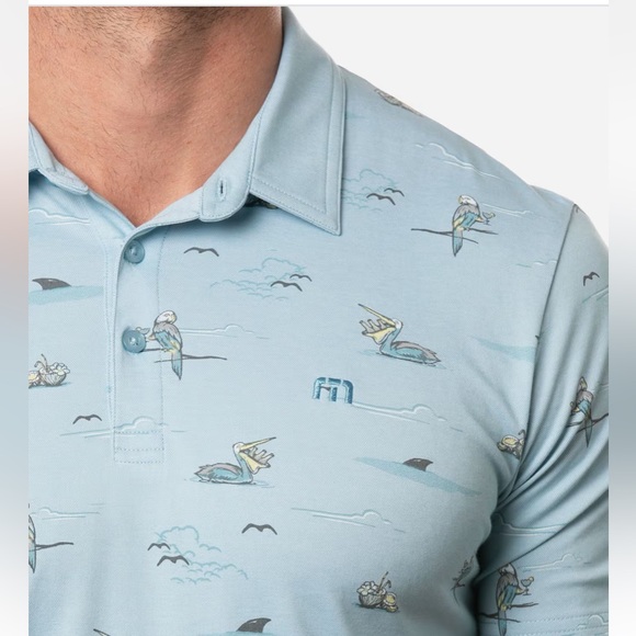 NWT Travis Mathew GOING ROGUE POLO - Picture 4 of 7